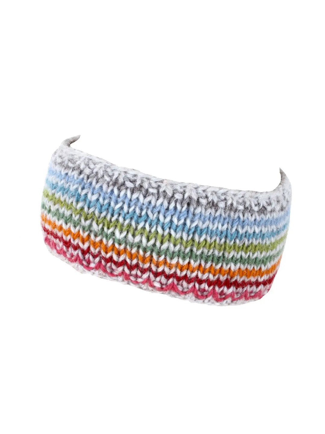 KIDS HAND KNITTED HEADBAND EAR WARMER: HOXTON STRIPE