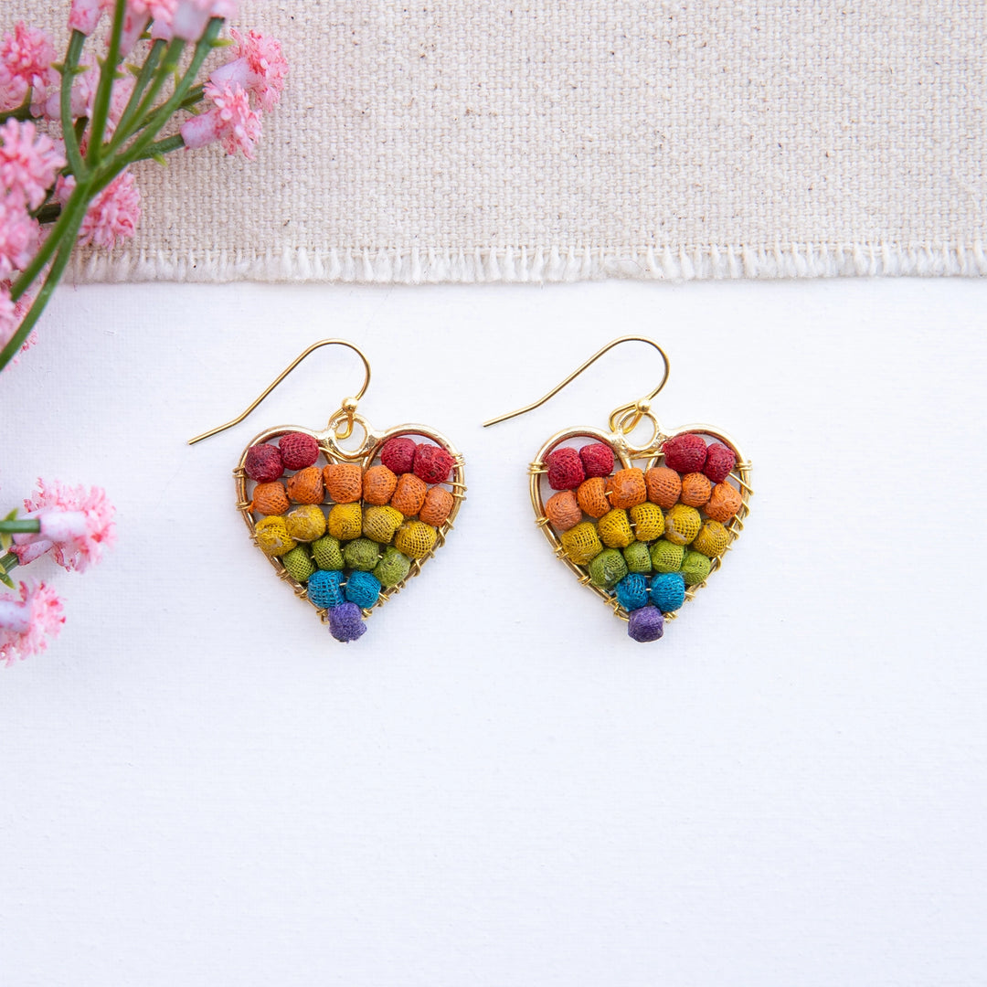 KANTHA LOVE IS LOVE EARRINGS