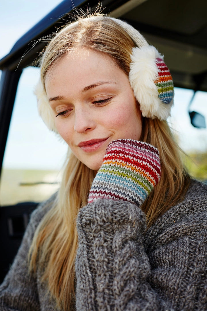 HOXTON STRIPE EARMUFFS