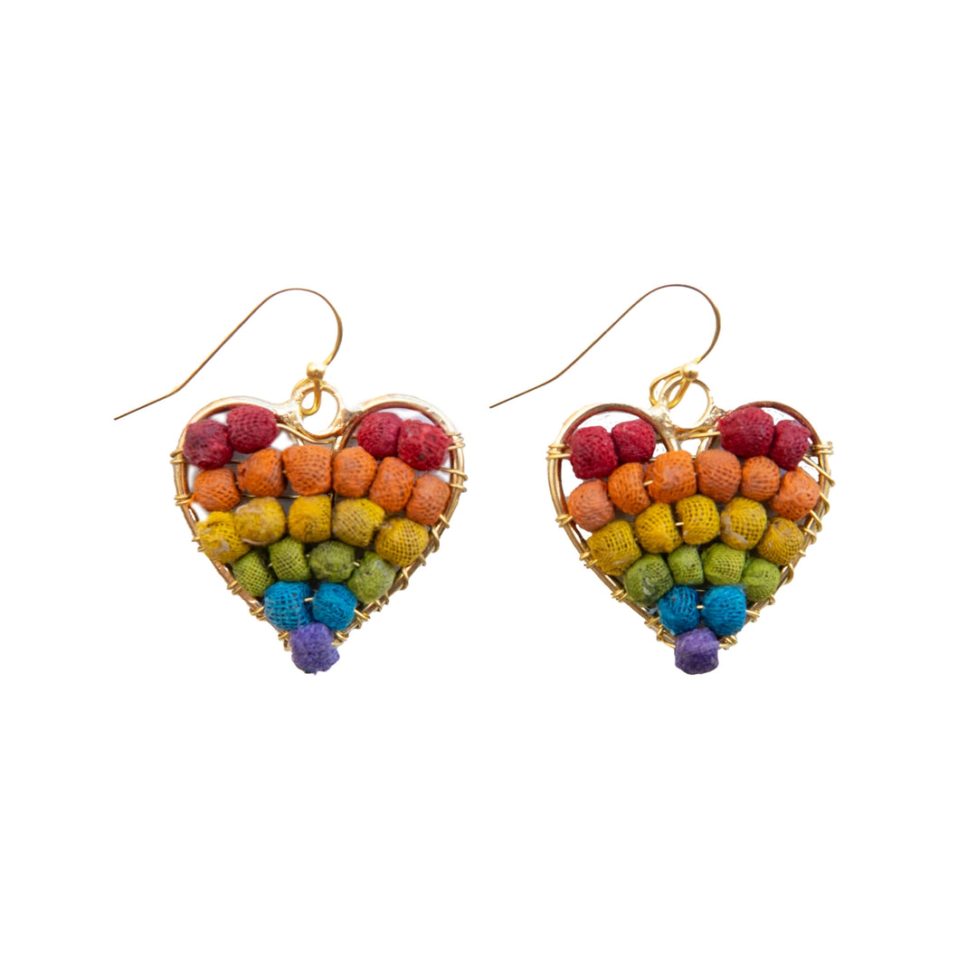 KANTHA LOVE IS LOVE EARRINGS
