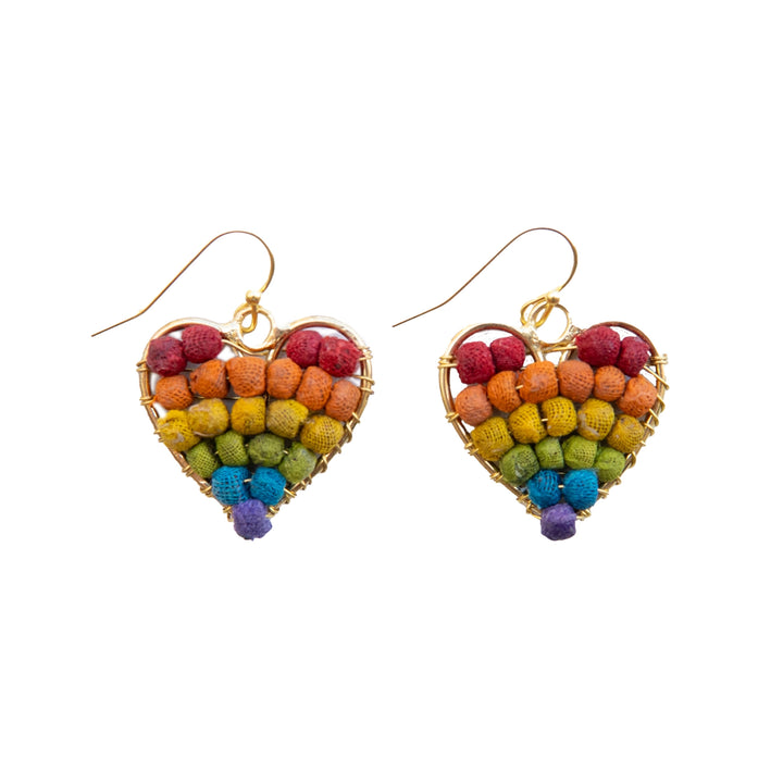 KANTHA LOVE IS LOVE EARRINGS