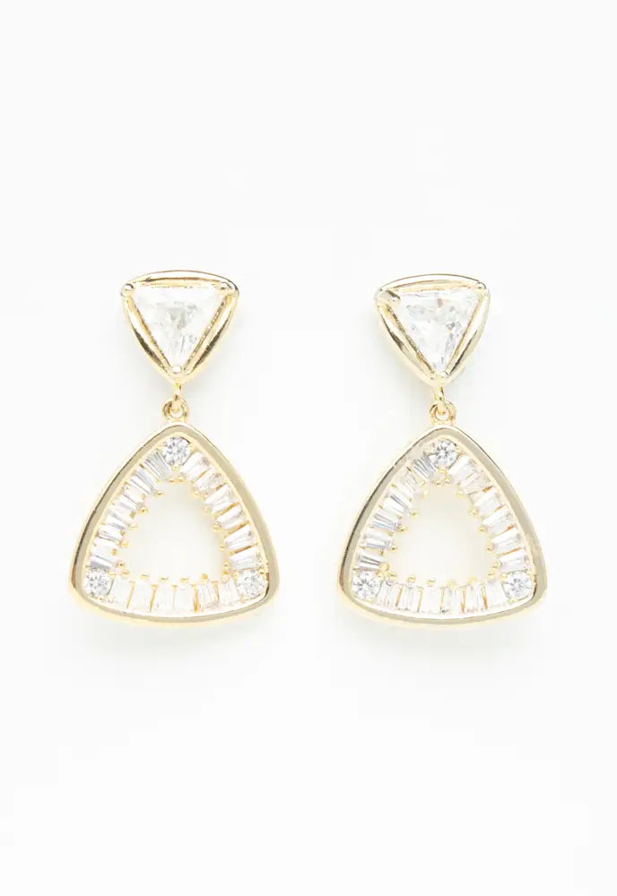 SPARKLING DANGLE EARRINGS