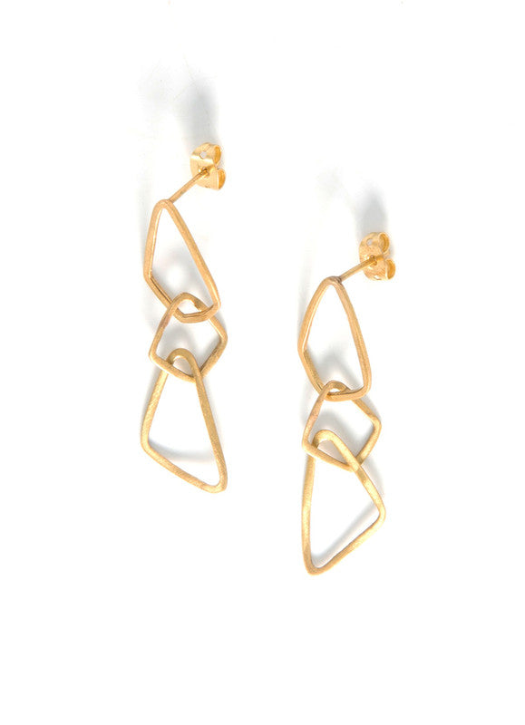 GEOMETRIC DANGLE EARRINGS