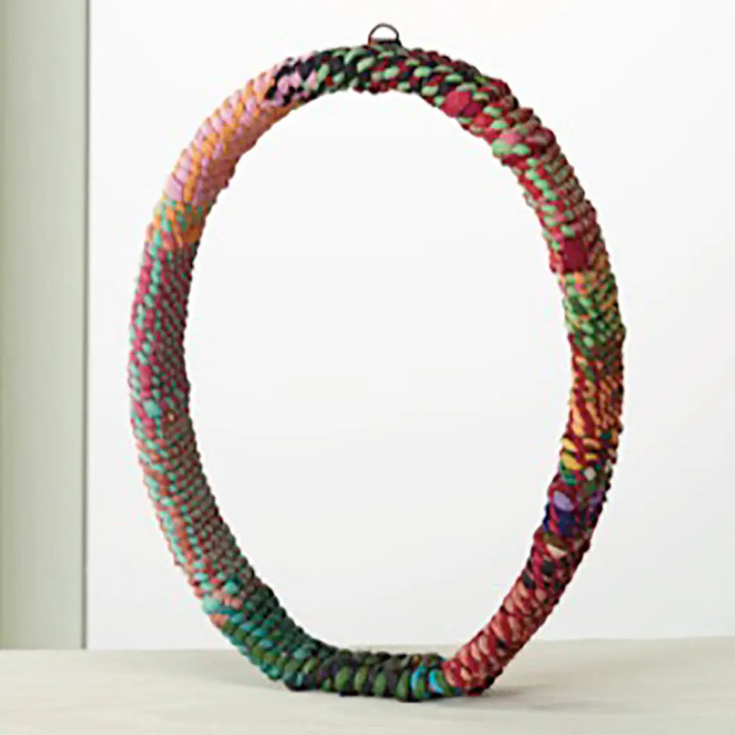 COLORFUL JUTE WRAPPED IRON LETTERS