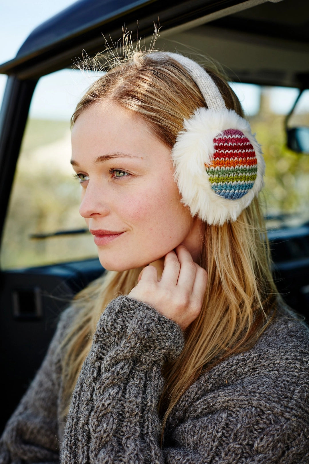 HOXTON STRIPE EARMUFFS