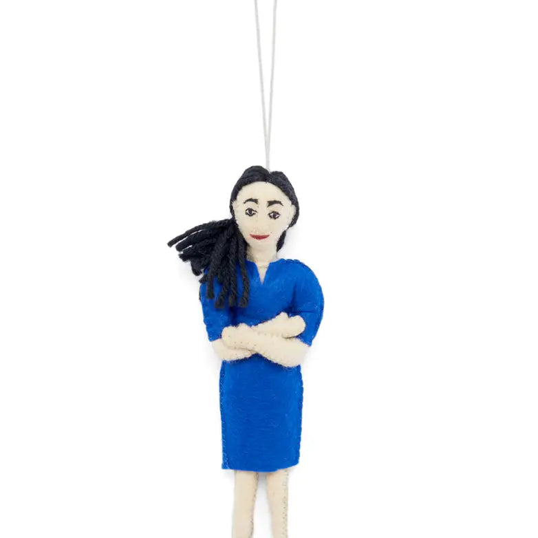 ALEXANDRIA OCASIO-CORTEZ ORNAMENT