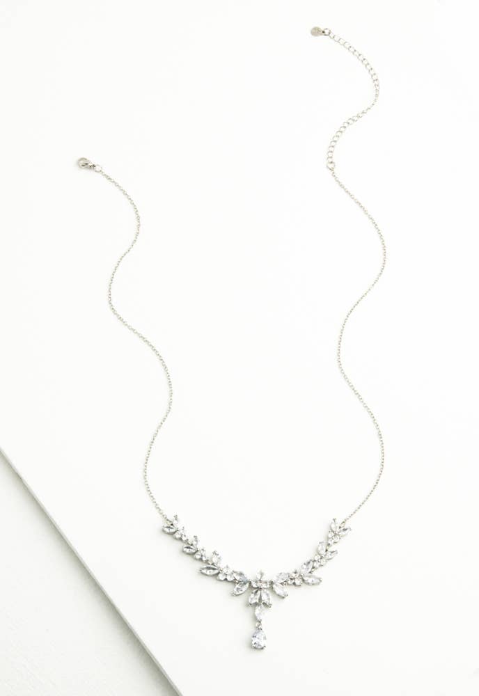 CHANDELIER ZIRCON NECKLACE