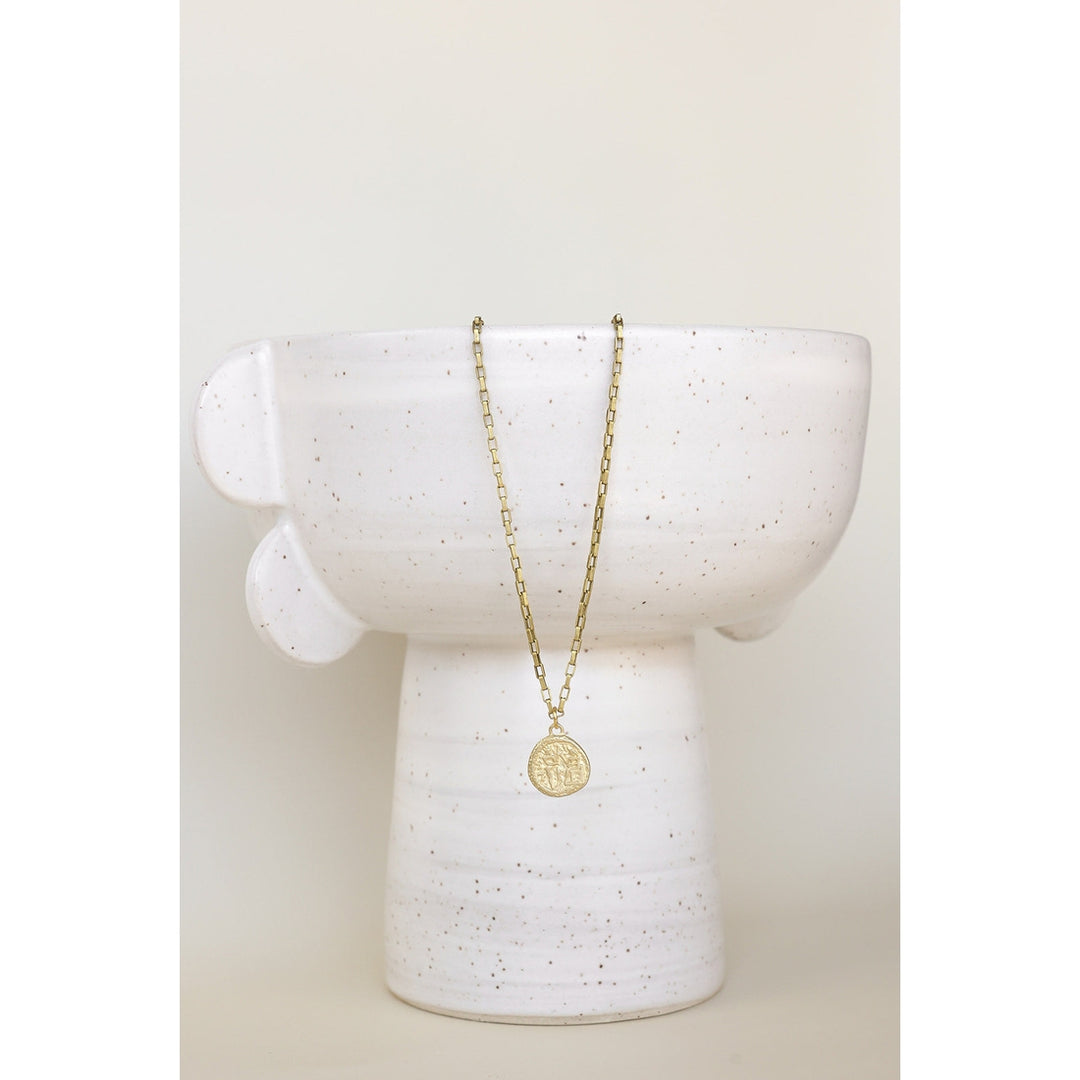 ANCIENT COIN ARTILLERY NECKLACE