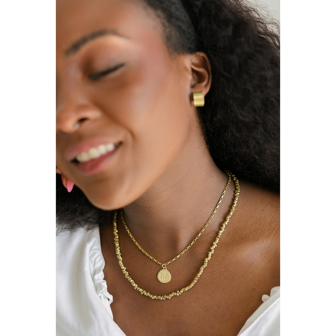 ANCIENT COIN ARTILLERY NECKLACE