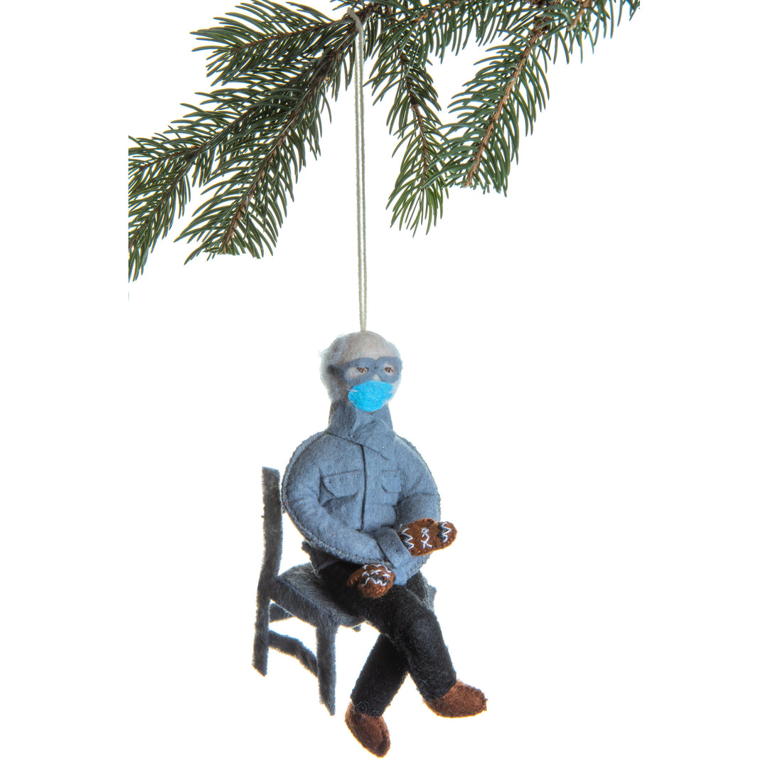 INAUGURATION DAY BERNIE SANDERS ORNAMENT