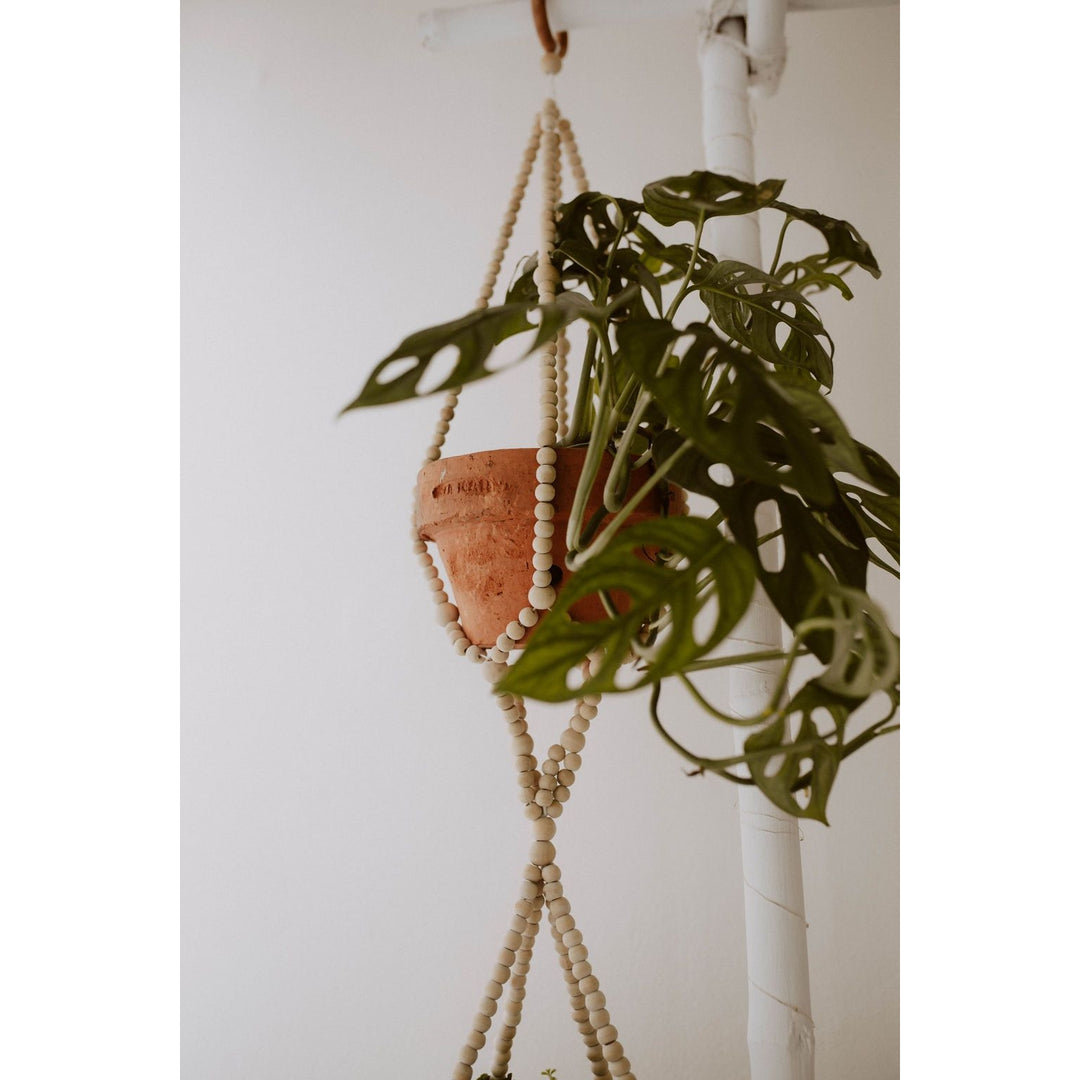 BOHO BEADED PLANT HANGER