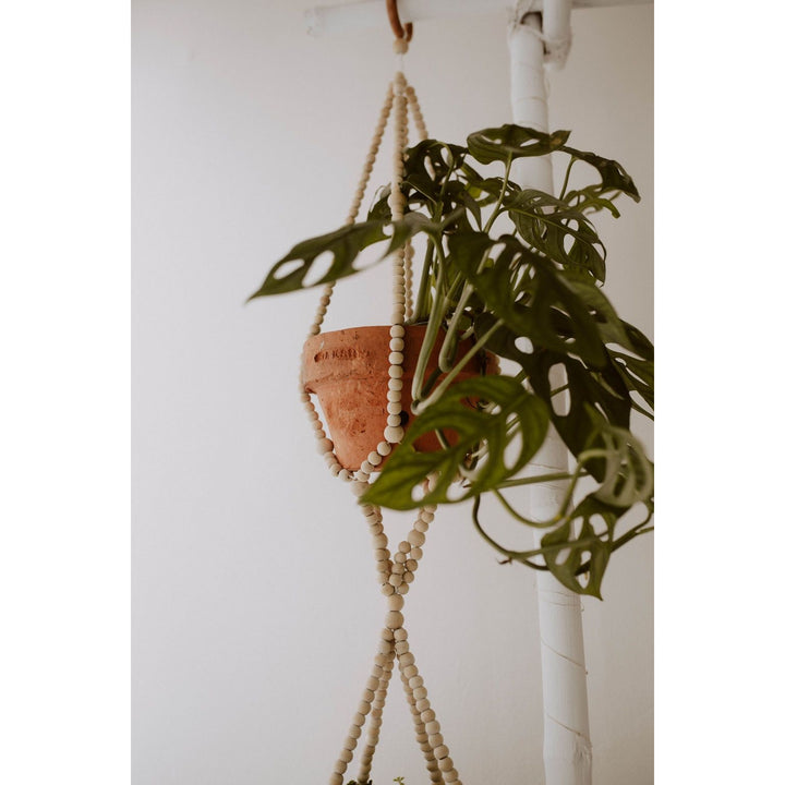 BOHO BEADED PLANT HANGER