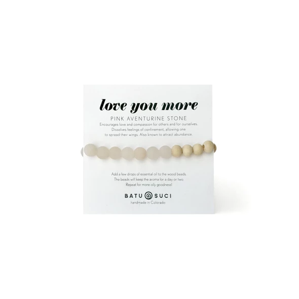 LOVE YOU MORE DIFFUSER BRACELET