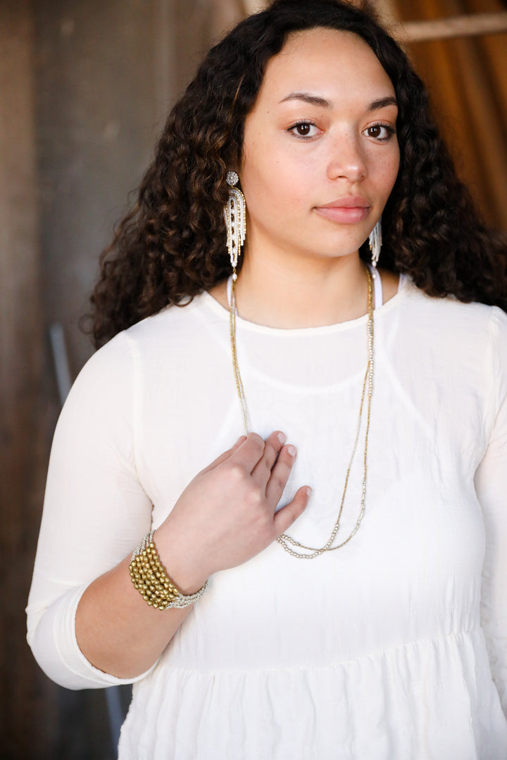 MULTI-LAYER ARTILLERY NECKLACE