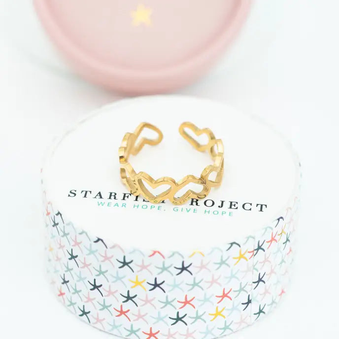 STARFISH TOKEN OF LOVE RING