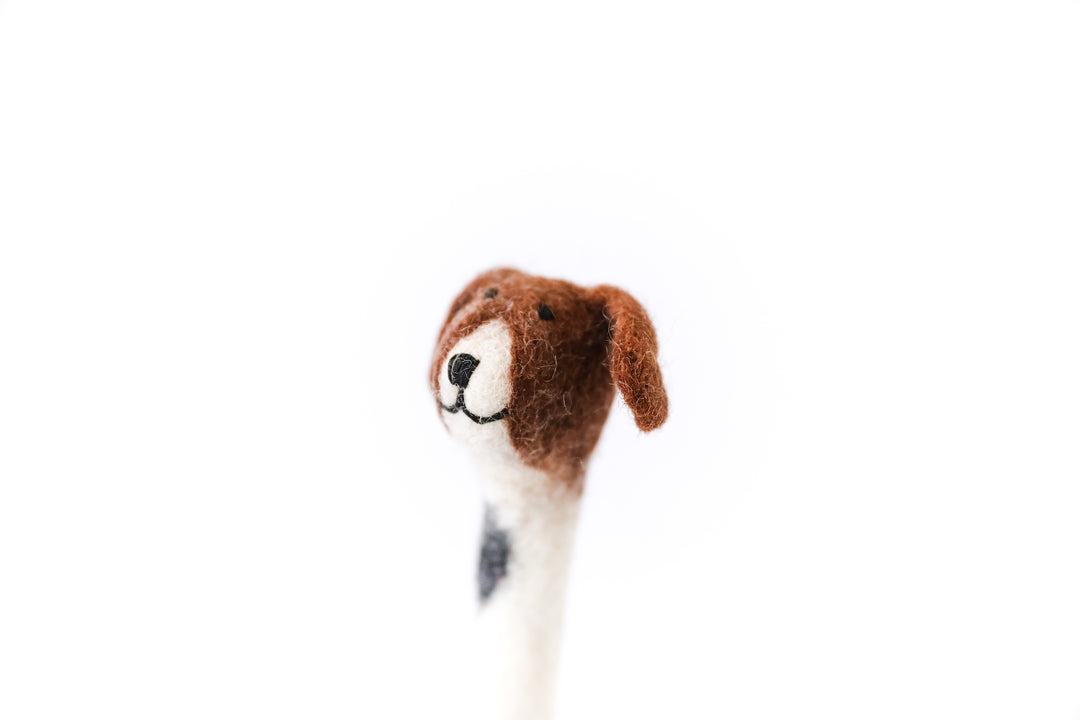 FELTED ANIMAL PENCIL TOPPERS