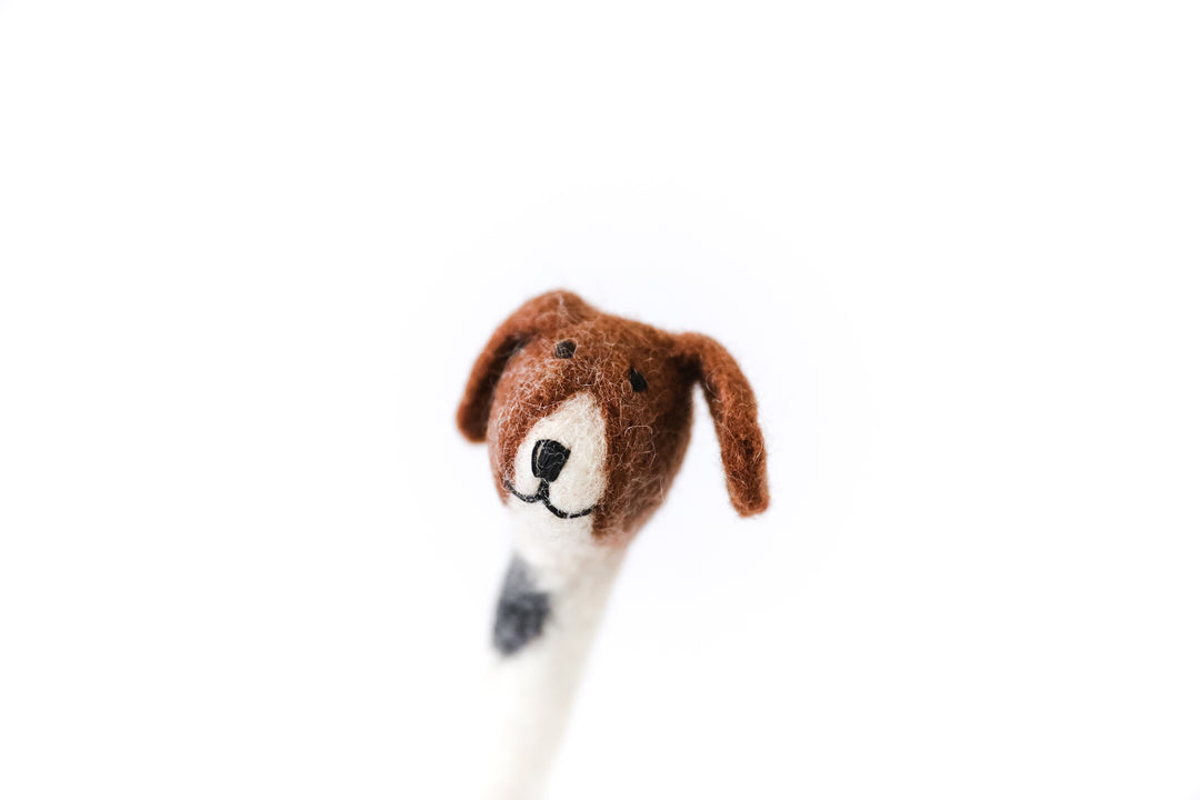 FELTED ANIMAL PENCIL TOPPERS