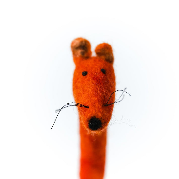 FELTED ANIMAL PENCIL TOPPERS