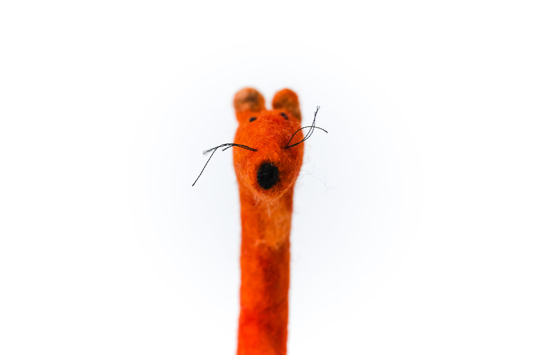 FELTED ANIMAL PENCIL TOPPERS