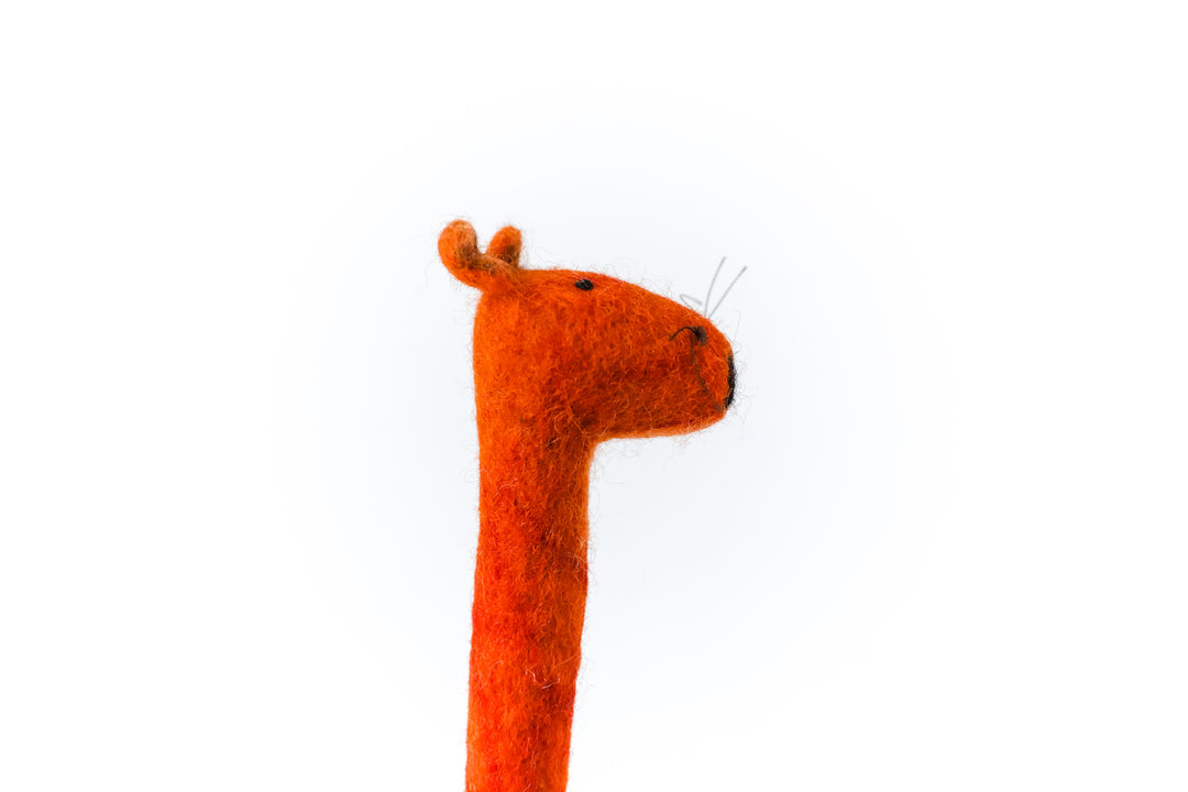 FELTED ANIMAL PENCIL TOPPERS