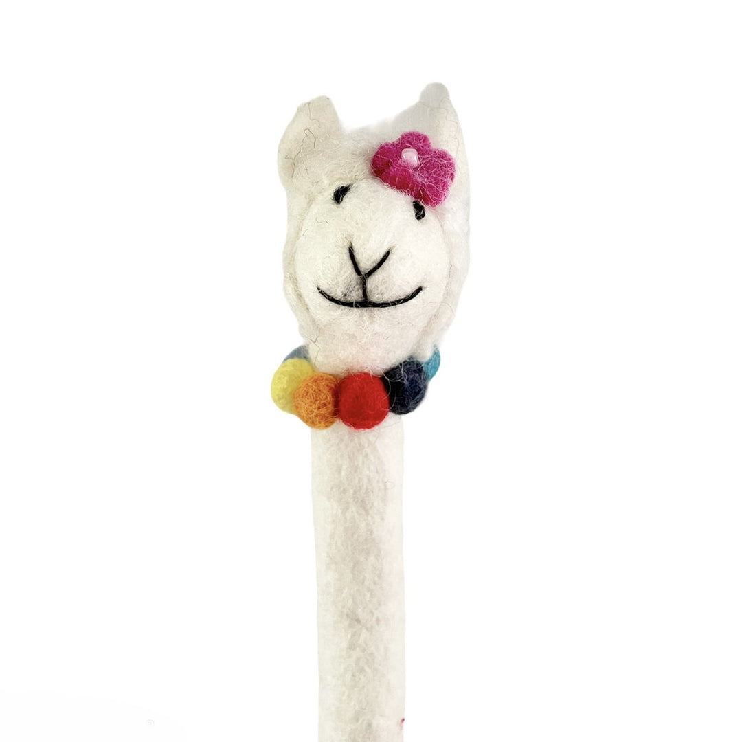 FELTED ANIMAL PENCIL TOPPERS
