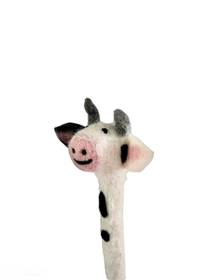 FELTED ANIMAL PENCIL TOPPERS