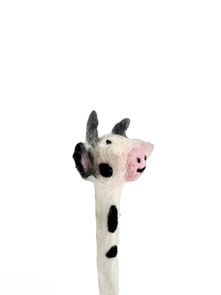 FELTED ANIMAL PENCIL TOPPERS