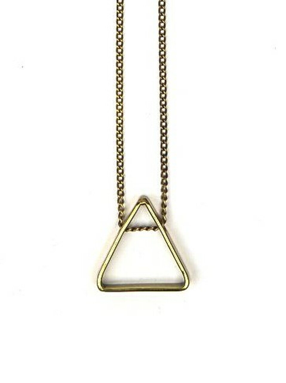 PYRAMID PENDANT NECKLACE