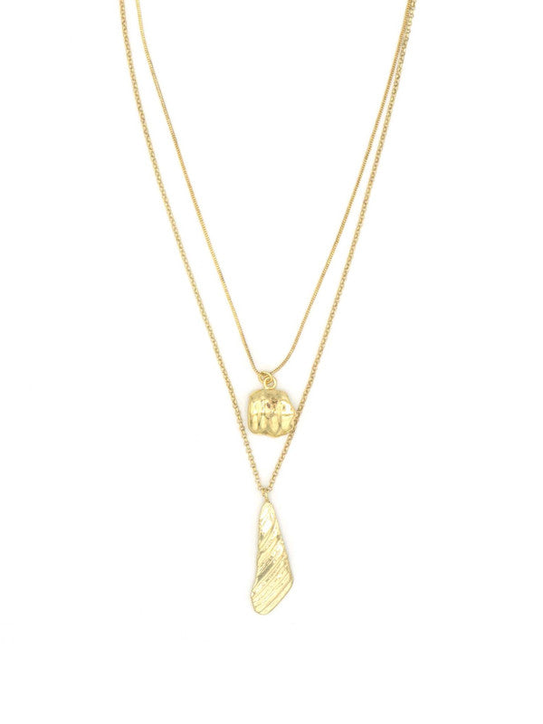 TREASURES CONVERTIBLE DOUBLE STRAND NECKLACE