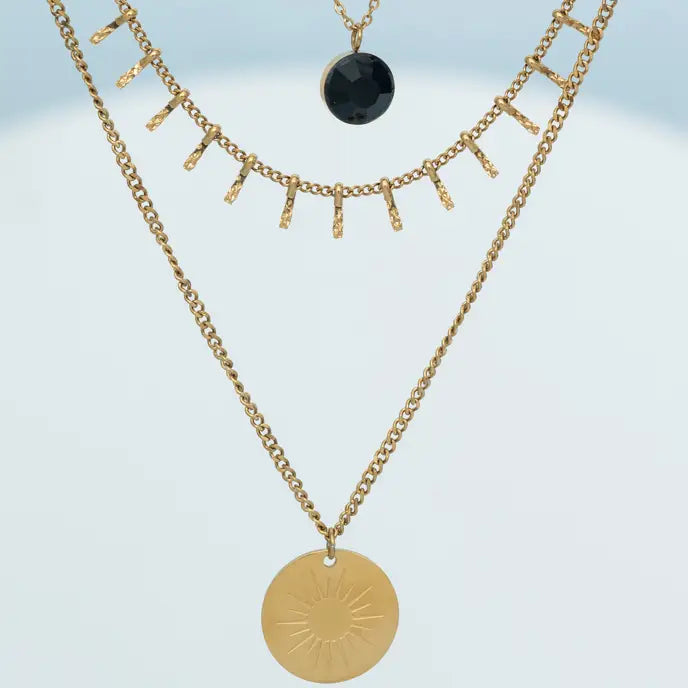 STARFISH SOL LAYERED NECKLACE