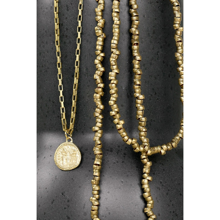 ANCIENT COIN ARTILLERY NECKLACE