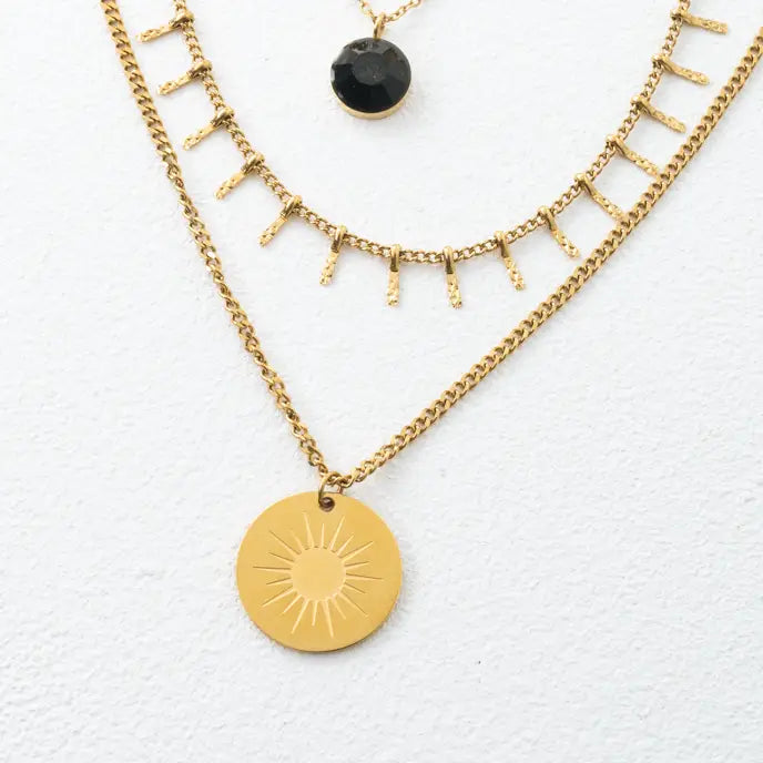 STARFISH SOL LAYERED NECKLACE