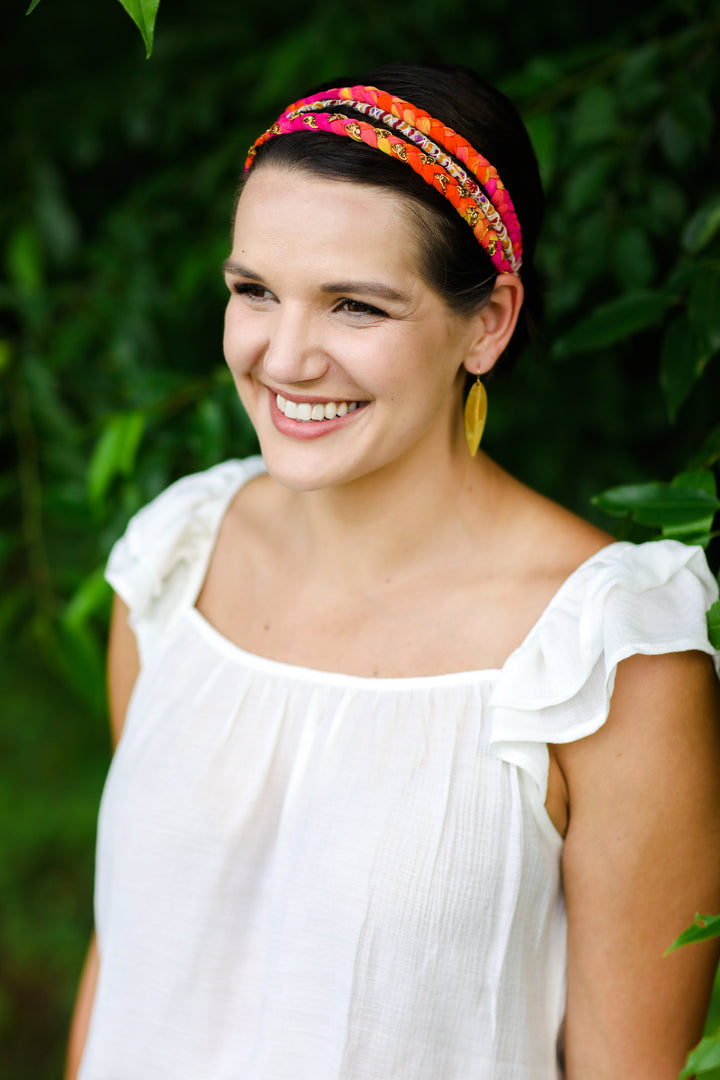 SARI BRAIDED HEADBAND