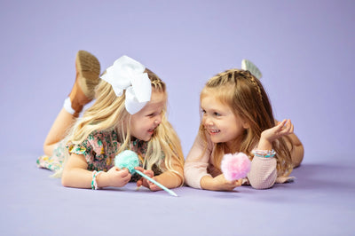 MOTHER/MINI DAUGHTER MORSE CODE MATCHING BRACELET SET