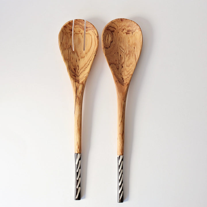 WOODEN SERVING SPOONS