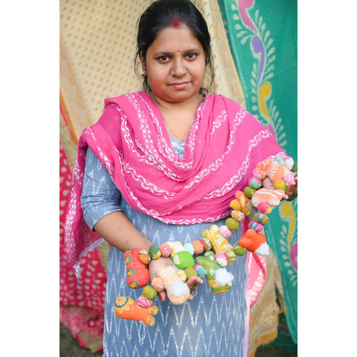 KANTHA EASTER BEAD GARLAND