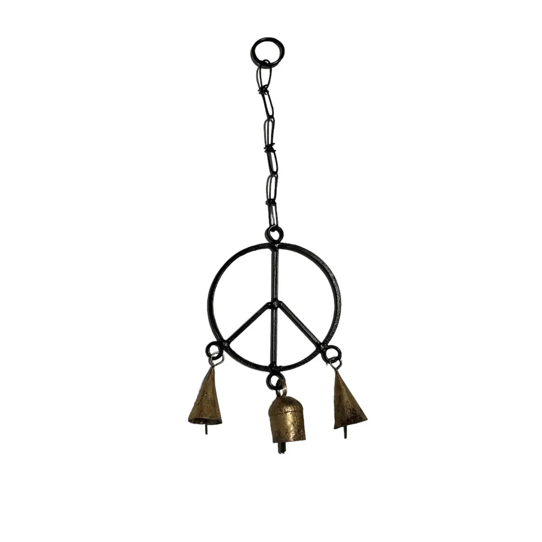 PEACE SIGN WIND CHIME