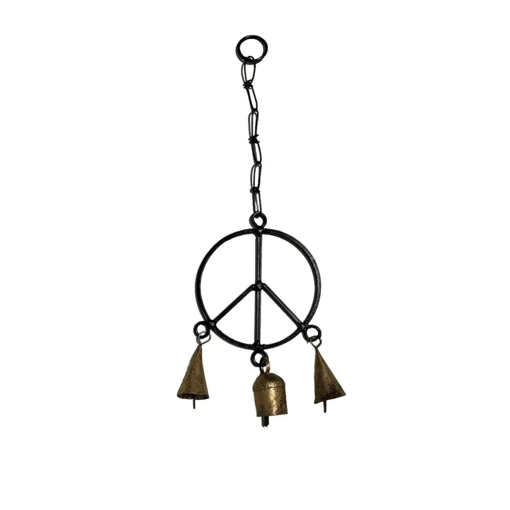 PEACE SIGN WIND CHIME