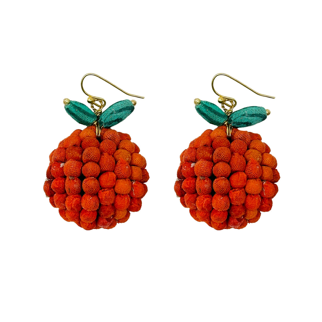 KANTHA ORANGES EARRINGS