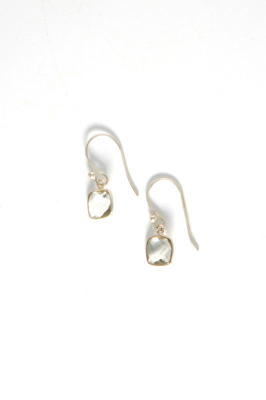 LIGHT WITHIN FACETED EARRINGS