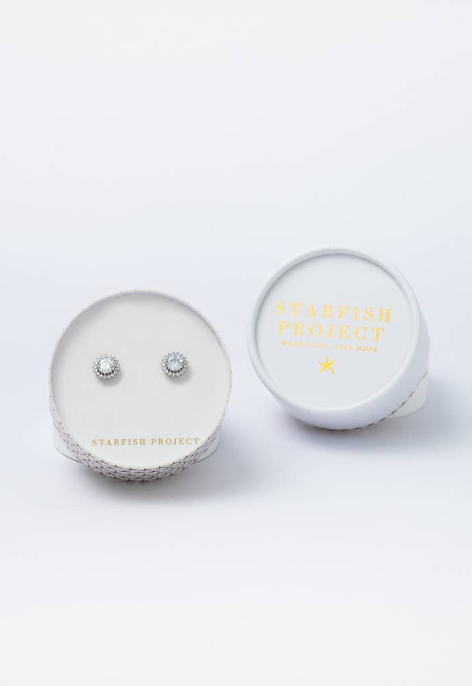 RADIANT SHINE ZIRCON STUDS