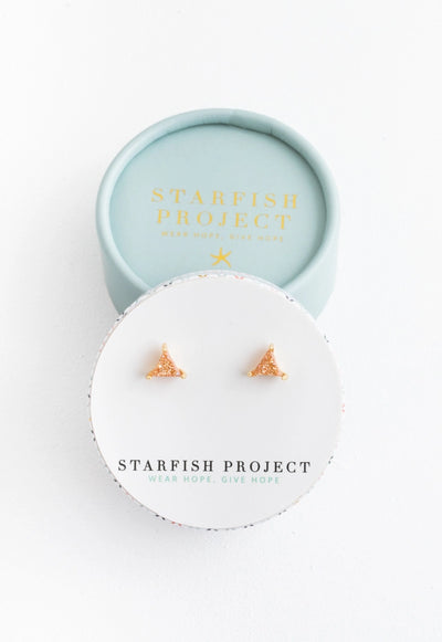 CORAL DRUZY STUDS WITH GOLD