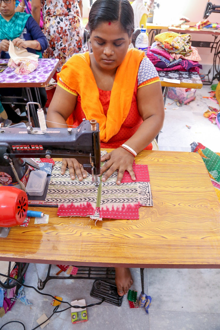 KANTHA APRON FULL LENGTH
