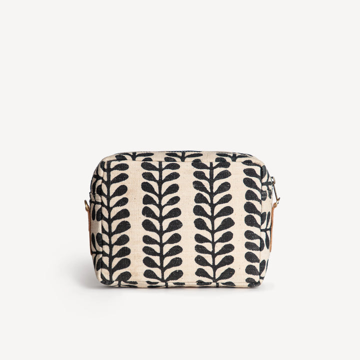 BLOCK PRINT CAMERA BAG