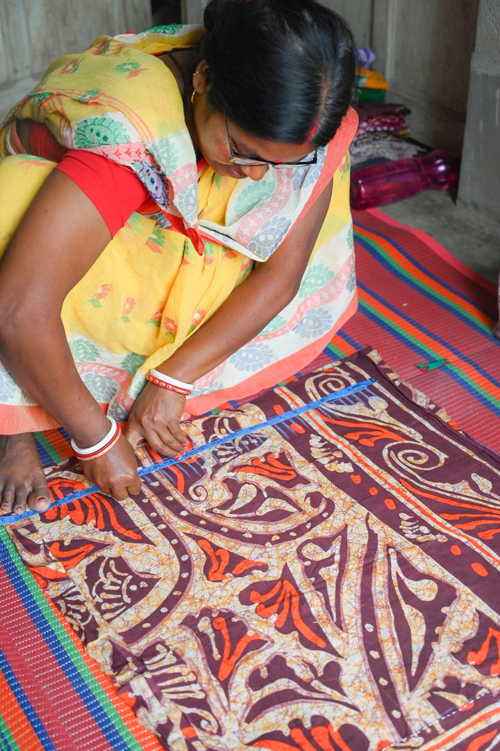 KANTHA APRON FULL LENGTH