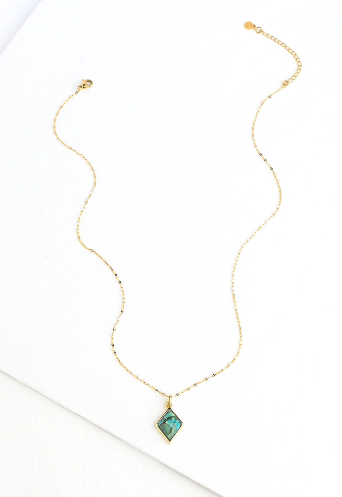 DIVINE LIGHT TURQUOISE NECKLACE