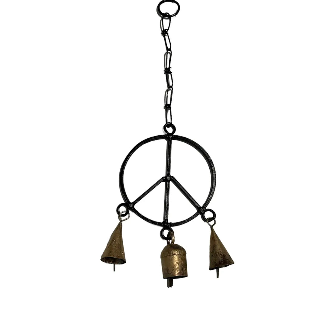 PEACE SIGN WIND CHIME