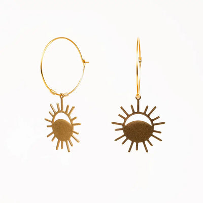 SOLAR ECLIPSE EARRINGS