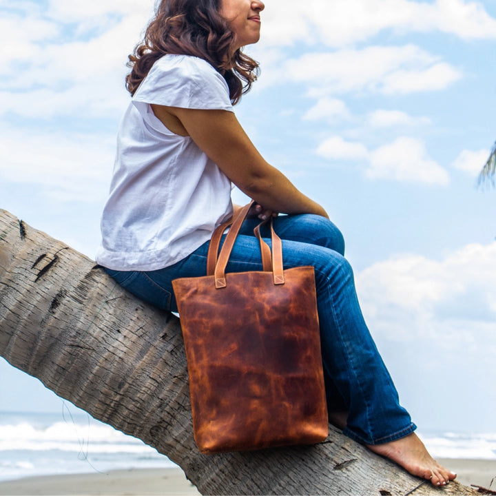 ARTISANAL LEATHER TOTE