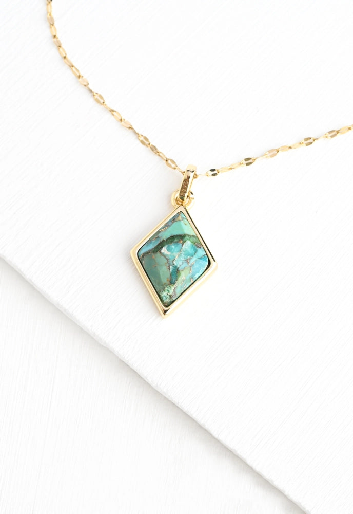 DIVINE LIGHT TURQUOISE NECKLACE